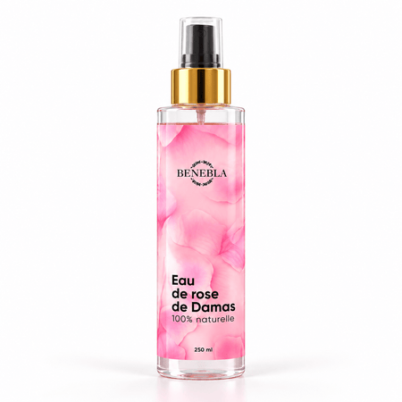 Eau de rose de Damas pure et naturelle